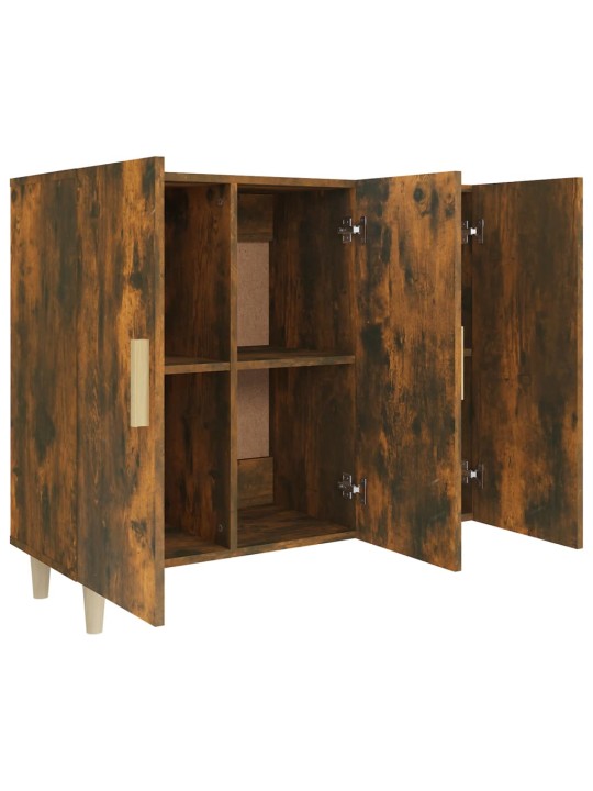 Kumode, ozolkoka krāsa, 90x34x80 cm, inženierijas koks