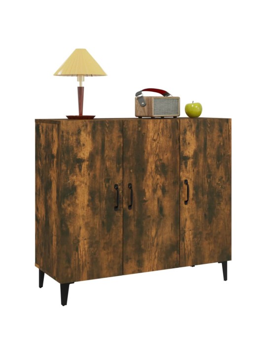 Kumode, ozolkoka krāsa, 90x34x80 cm, inženierijas koks