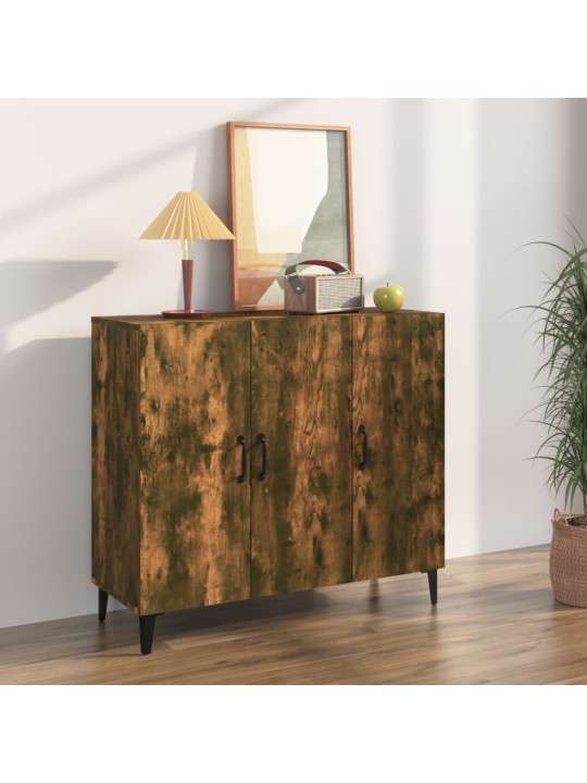 Kumode, ozolkoka krāsa, 90x34x80 cm, inženierijas koks