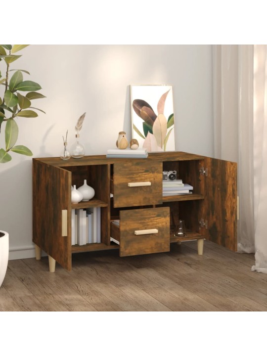 Kumode, ozolkoka krāsa, 100x36x60 cm, inženierijas koks