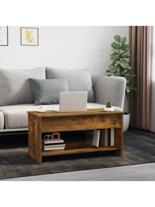 Kafijas galdiņš, ozolkoka, 102x50x52,5 cm, inženierijas koks