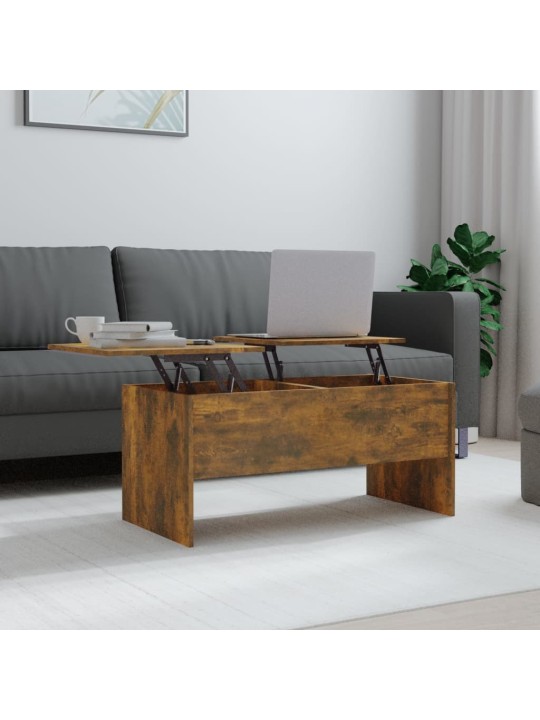 Kafijas galdiņš, ozolkoka, 102x50,5x46,5 cm, inženierijas koks