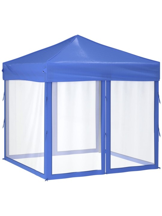 Saliekama nojume ar sienām, zila, 2x2 m