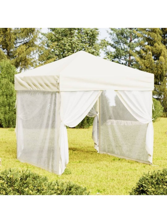 Saliekama nojume ar sienām, krēmkrāsas, 2x2 m