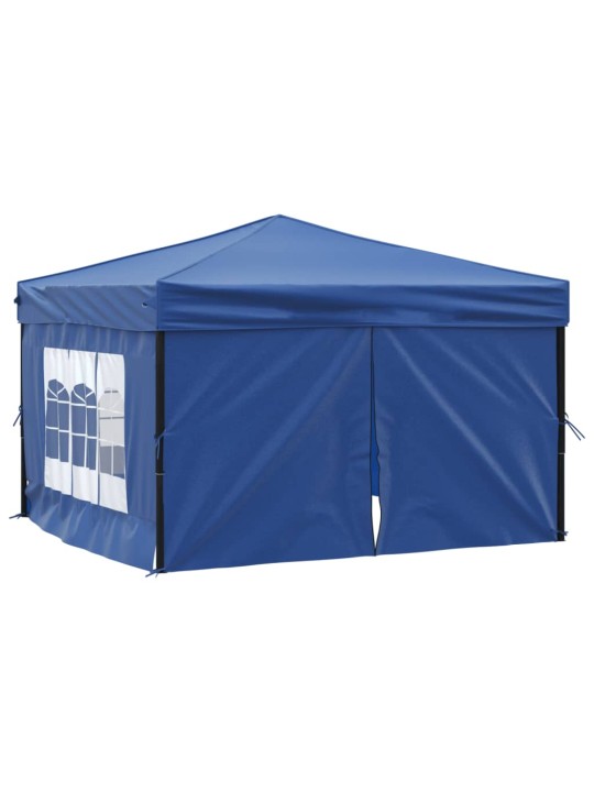 Saliekama nojume ar sienām, zila, 3x3 m