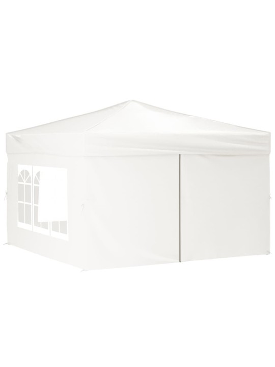 Saliekama nojume ar sienām, balta, 3x3 m