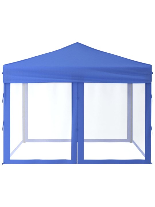 Saliekama nojume ar sienām, zila, 3x3 m
