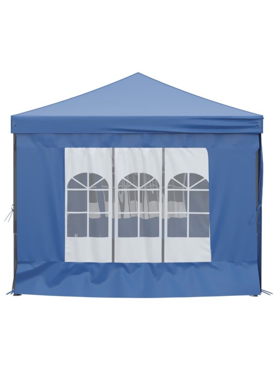 Saliekama nojume ar sienām, zila, 3x6 m