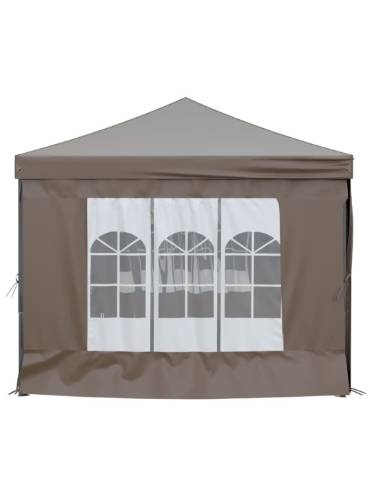 Saliekama nojume ar sienām, pelēkbrūna, 3x6 m