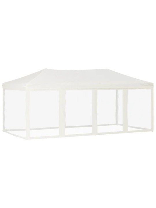 Saliekama nojume ar sienām, krēmkrāsas, 3x6 m
