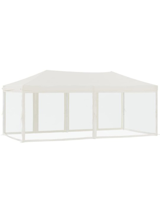Saliekama nojume ar sienām, krēmkrāsas, 3x6 m