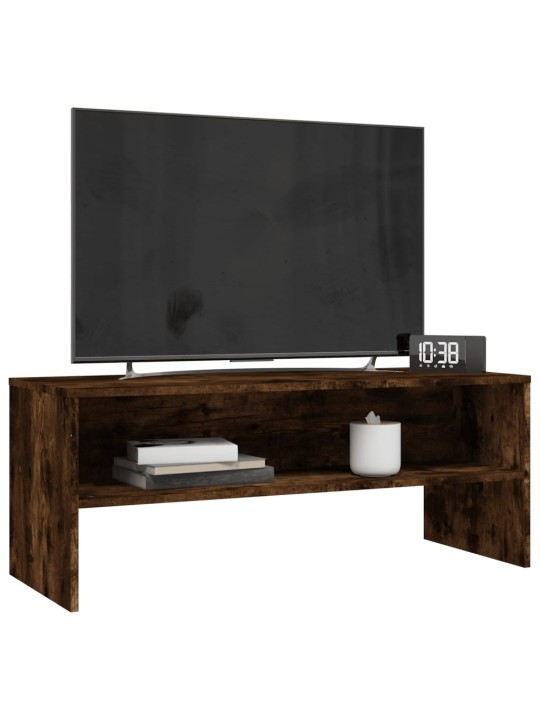 Tv skapītis, 100x40x40 cm, inženierijas koks, kvēpināta koka