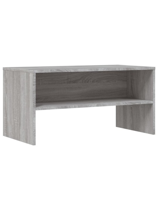 Tv skapītis, pelēka ozola krāsa, 80x40x40 cm, inženierijas koks