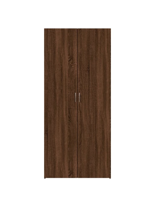 Apavu skapītis, ozolkoka, 80x35,5x180 cm, inženierijas koks