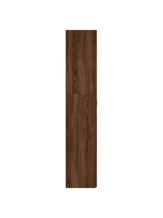Apavu skapītis, ozolkoka, 80x35,5x180 cm, inženierijas koks