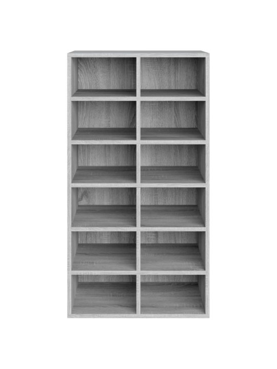 Apavu plaukts, pelēka ozolkoka, 54x34x100,5, inženierijas koks