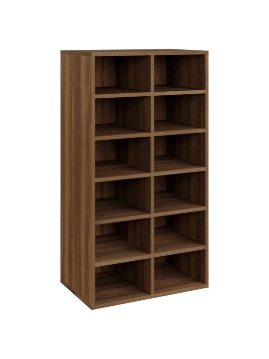 Apavu plaukts, koka krāsa, 54x34x100,5 cm, inženierijas koks