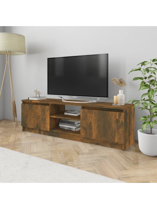 Tv skapītis, ozolkoka krāsa, 120x30x35,5 cm, inženierijas koks