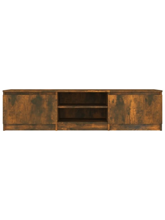 Tv skapītis, ozolkoka krāsa, 140x40x35,5 cm, inženierijas koks