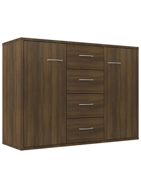 Kumode, ozolkoka krāsa, 88x30x65 cm, inženierijas koks