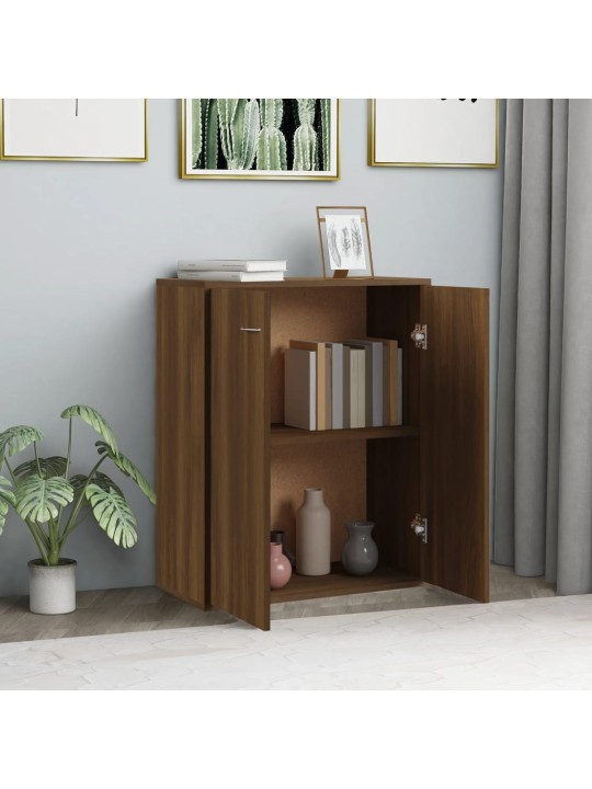 Kumode, ozolkoka krāsa, 60x30x75 cm, inženierijas koks