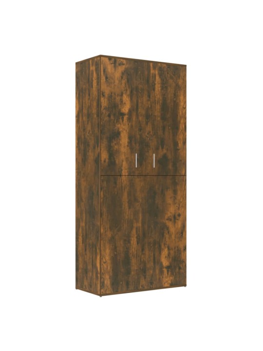 Apavu skapis, ozolkoka krāsa, 80x39x178 cm, inženierijas koks