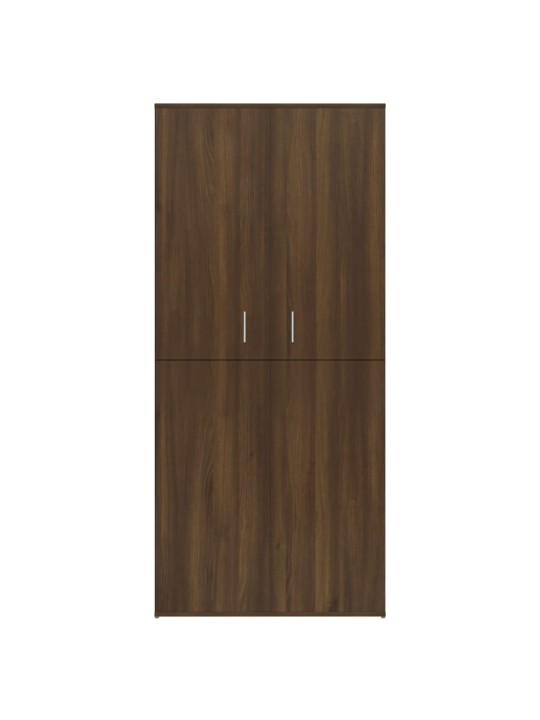 Apavu skapis, ozolkoka krāsa, 80x39x178 cm, inženierijas koks