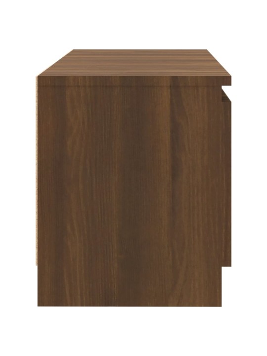 Tv skapītis ar led gaismiņām, ozolkoka krāsa, 120x30x35,5 cm
