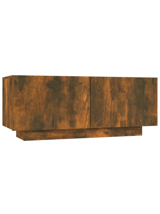 Tv skapītis, ozolkoka krāsa, 100x35x40 cm, inženierijas koks