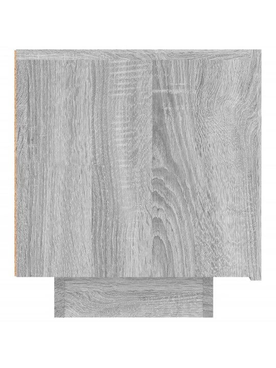 Tv skapītis, pelēka ozolkoka, 100x35x40 cm, inženierijas koks