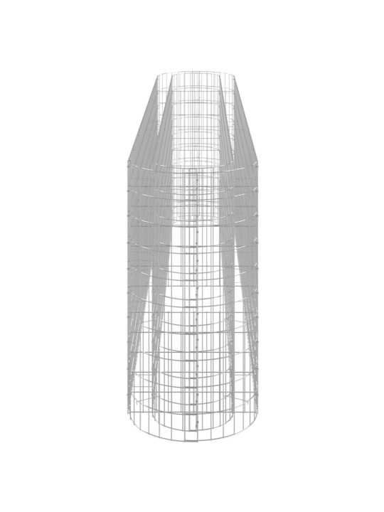 Gabions, augstā puķu kaste, cinkota dzelzs, 330x50x100 cm