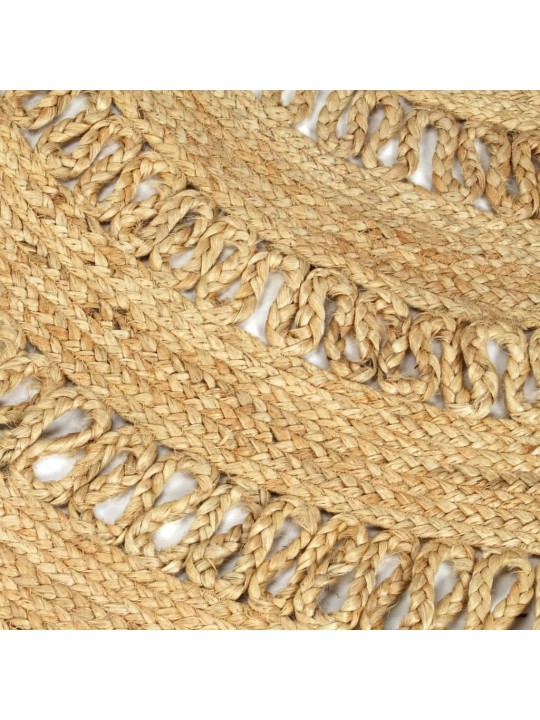Pīts paklājs, 240 cm, džuta, roku darbs