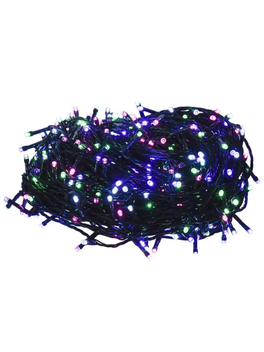 Led lampiņu virtene ar 150 led, pasteļtoņi, 15 m, pvc