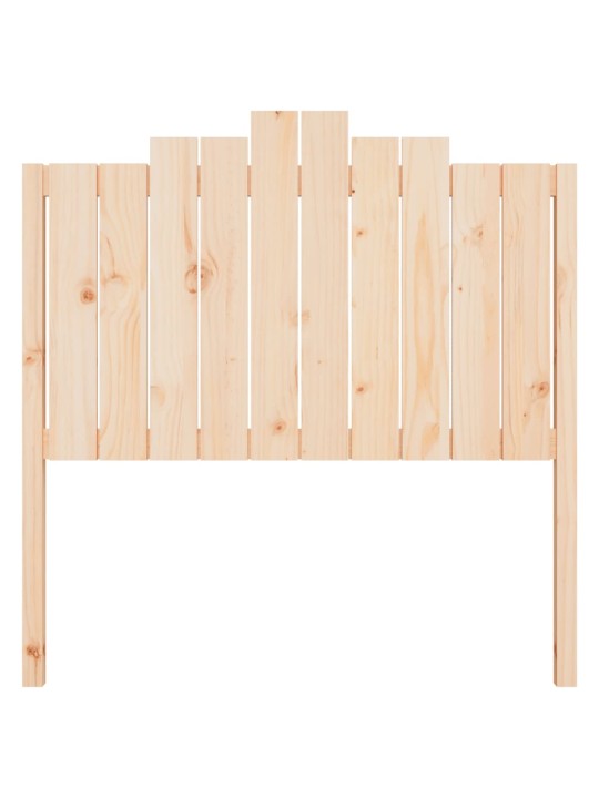 Gultas galvgalis, 106x4x110 cm, priedes masīvkoks