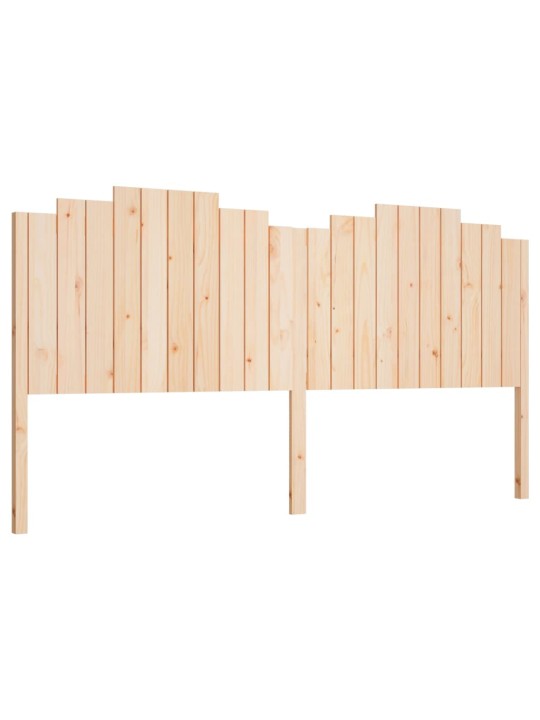 Gultas galvgalis, 206x4x110 cm, priedes masīvkoks