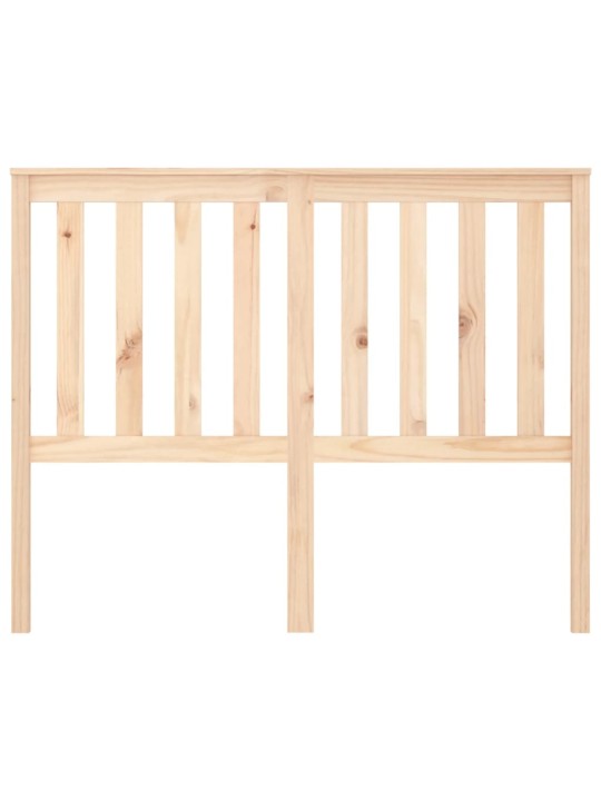 Gultas galvgalis, 126x6x101 cm, priedes masīvkoks