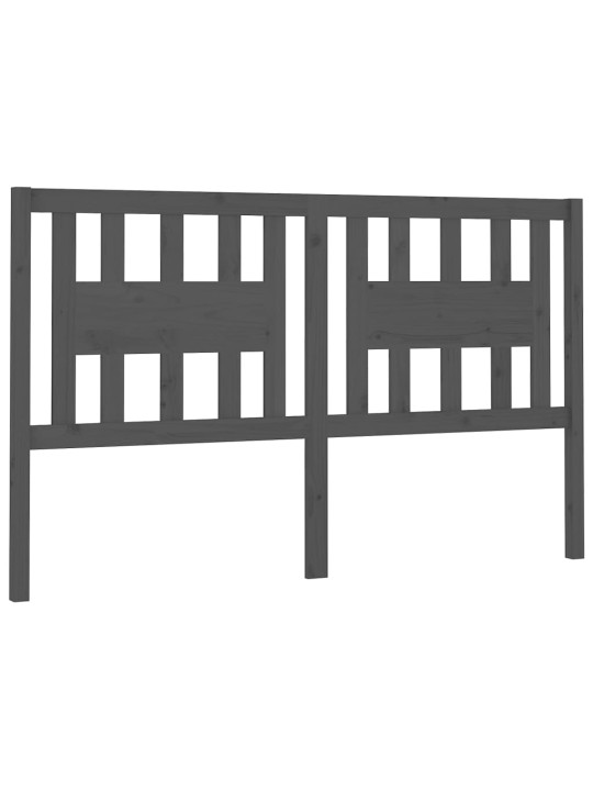 Galvgalis, pelēks, 126x4x100 cm, priedes masīvkoks