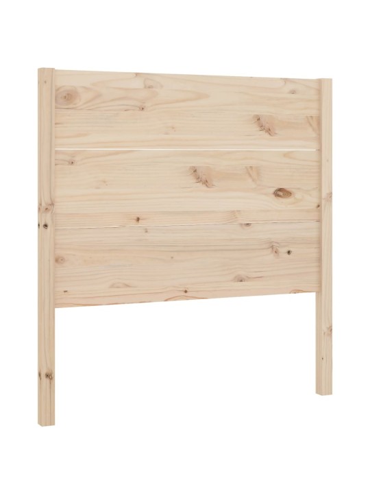 Gultas galvgalis, 81x4x100 cm, priedes masīvkoks