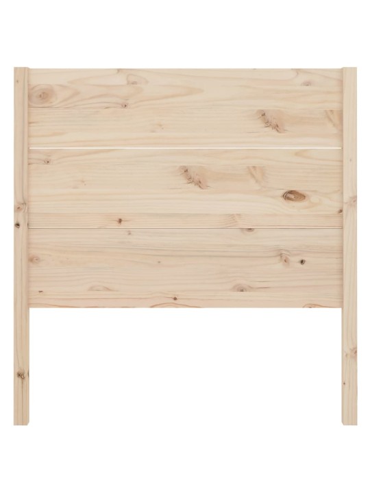 Gultas galvgalis, 81x4x100 cm, priedes masīvkoks