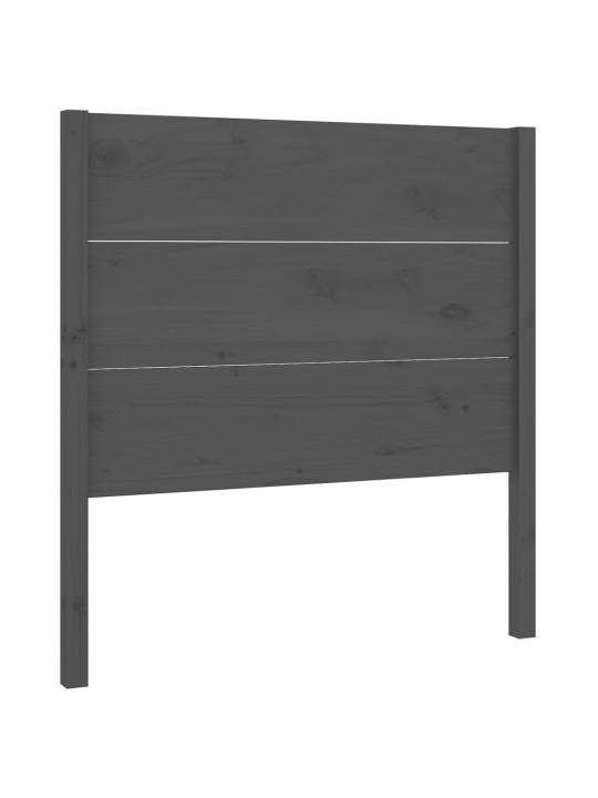 Galvgalis, pelēks, 96x4x100 cm, priedes masīvkoks
