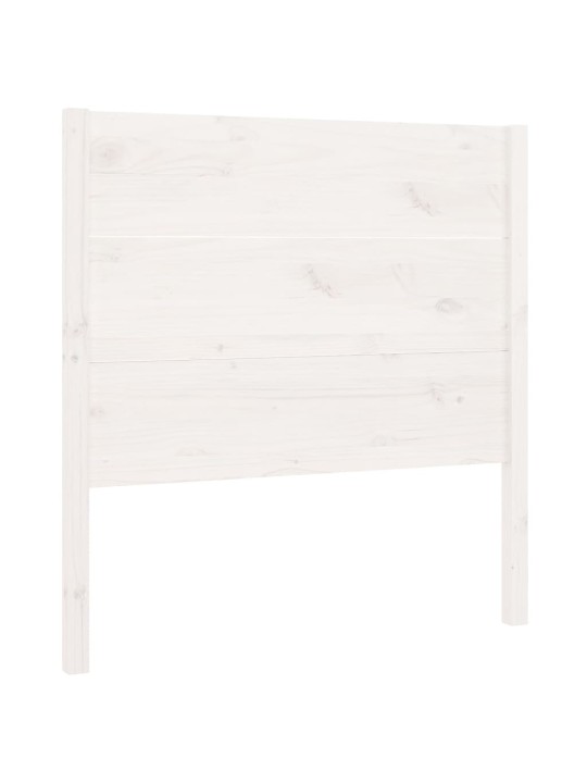 Galvgalis, balts, 106x4x100 cm, priedes masīvkoks