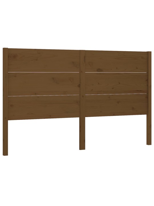 Galvgalis, medus brūns, 126x4x100 cm, priedes masīvkoks
