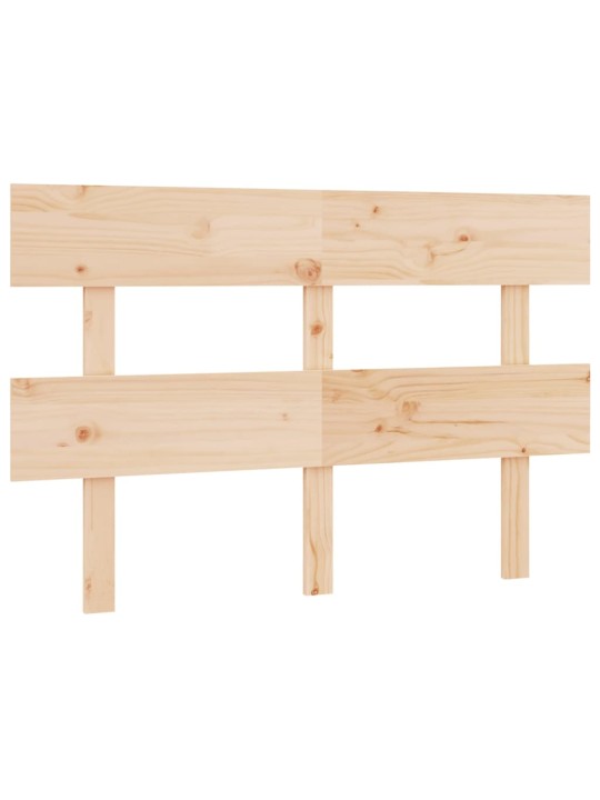 Gultas galvgalis, 124x3x81 cm, priedes masīvkoks