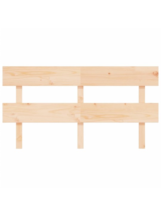 Gultas galvgalis, 154x3x81 cm, priedes masīvkoks