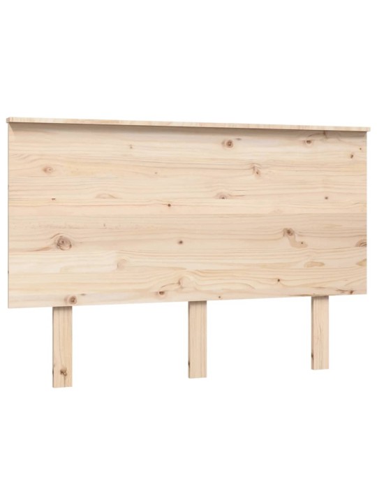 Gultas galvgalis, 124x6x82,5 cm, priedes masīvkoks