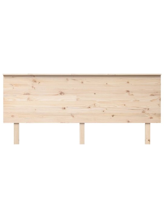 Gultas galvgalis, 184x6x82,5 cm, priedes masīvkoks