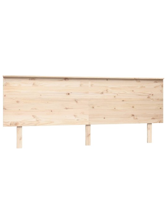 Gultas galvgalis, 204x6x82,5 cm, priedes masīvkoks