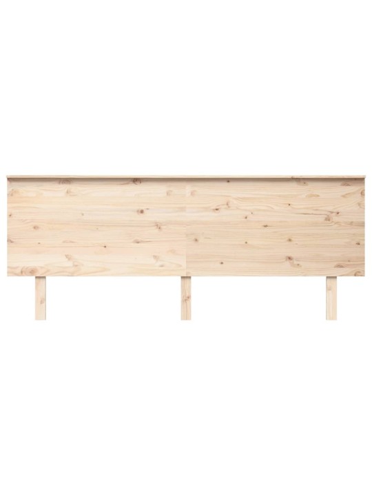 Gultas galvgalis, 204x6x82,5 cm, priedes masīvkoks