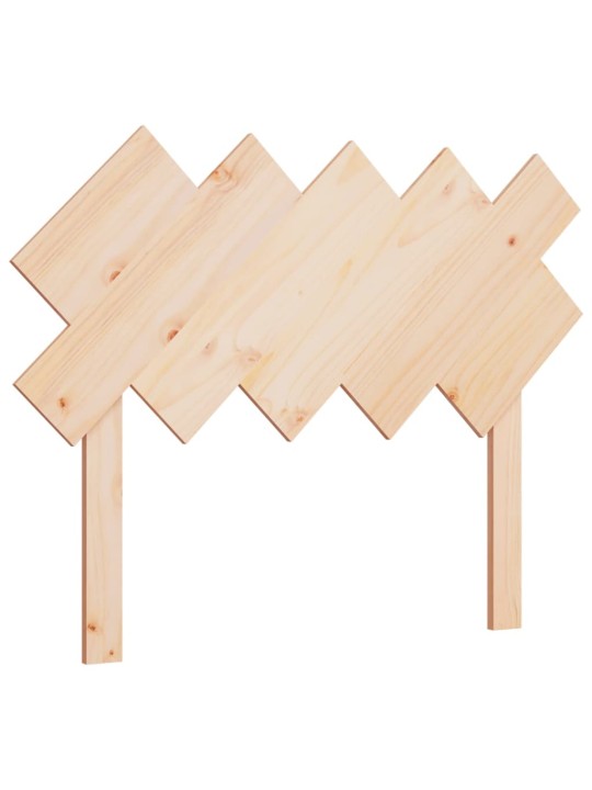 Gultas galvgalis, 104x3x80,5 cm, priedes masīvkoks
