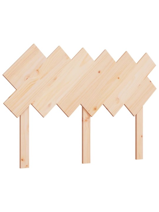Gultas galvgalis, 122,5x3x80,5 cm, priedes masīvkoks